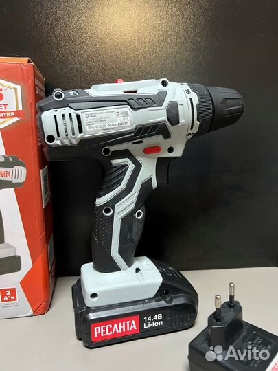 Дрель-Шуруповёрт Ресанта да-14-2л Новый