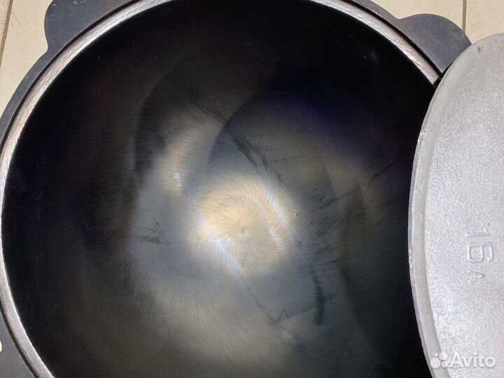 Казан чугунный 16 литров