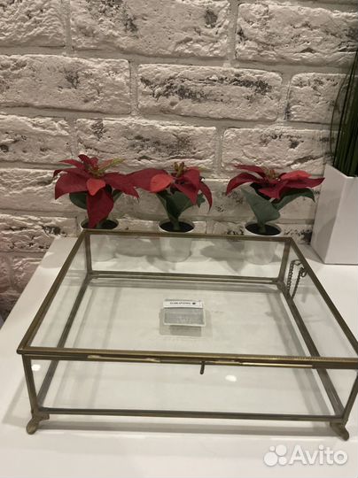 Шкатулка стекло Zara Home