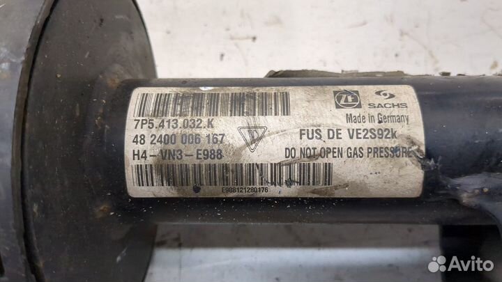 Амортизатор подвески правый передний Porsche Cayenne