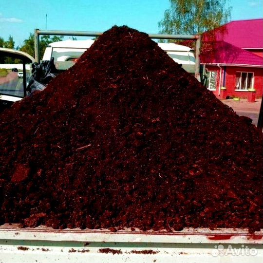 Чернозем, навоз, перегной с доставкой