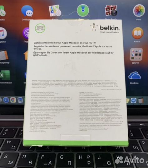 Mini DisplayPort to hdtv cable