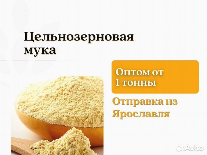 Цельнозерновая мука (кг)