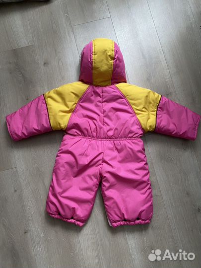 Зимний комбинезон для девочки 80