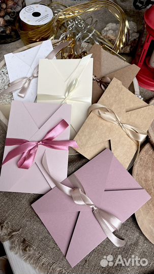 Подарочные сертификаты, приглашения ручной работы