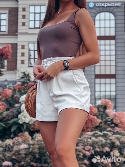 Кожаные шорты