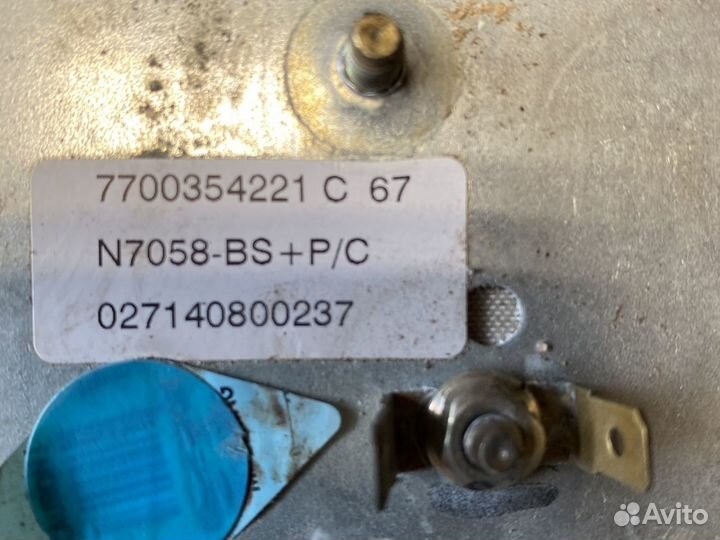 Renault kangoo 1 подушка безопасности пассажира