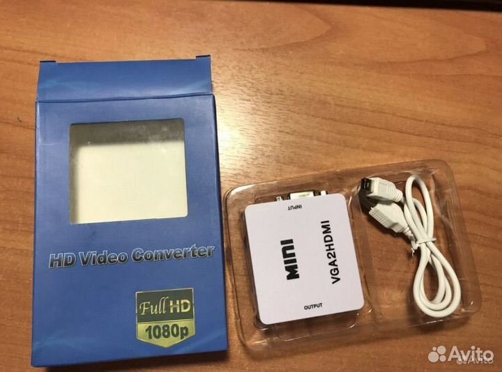 Конвертер mini VGA2hdmi