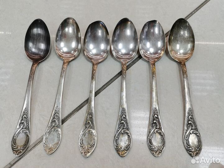 Столовый набор ложки вилки ножи мнц СССР