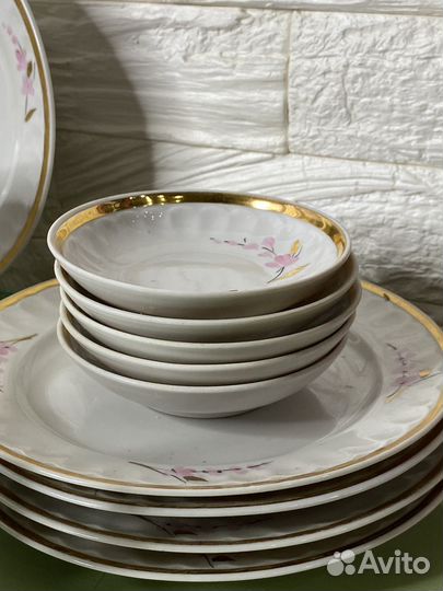 Сервиз чайный Дулево СССР