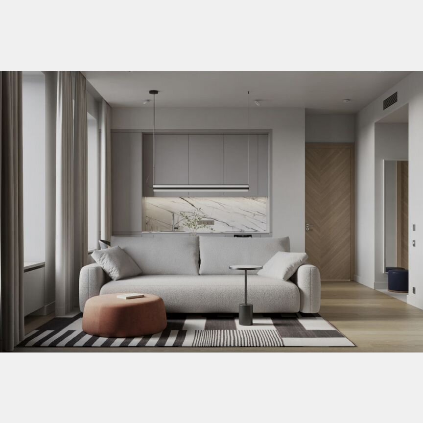 1-к. квартира, 43,6 м², 9/42 эт.