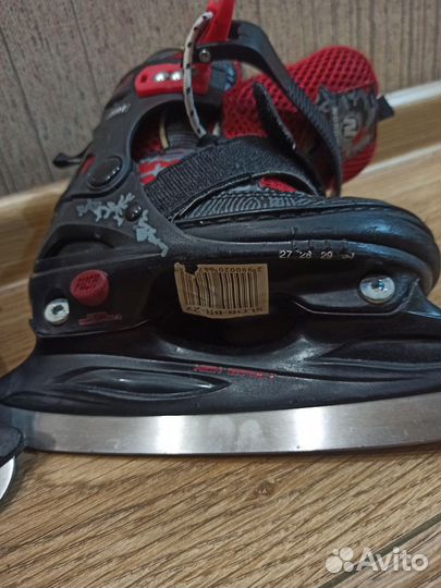 Коньки детские раздвижные 27 30