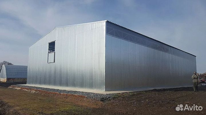 Строительство навесов, складов, ангаров под ключ