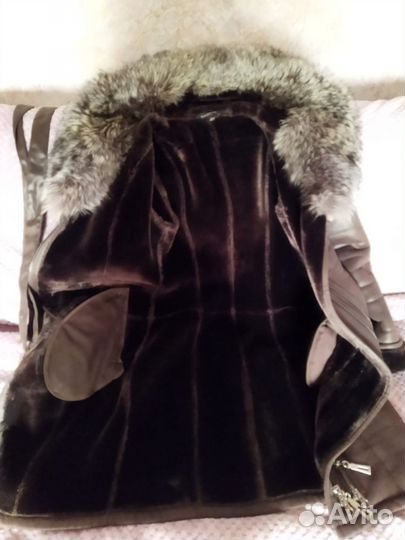 Дубленка женская зима 44