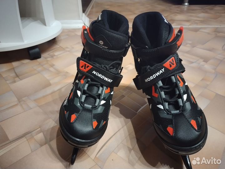 Коньки детские хоккейные nordway раздвижные