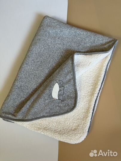 Плед детский Mothercare велюровый новый