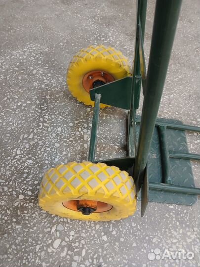 Усиленная тележка грузовая двухколесная 250 кг