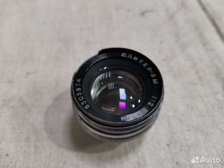 Объектив юпитер- 8М СССР (Ч)