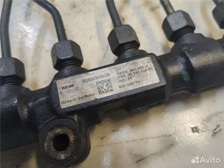 Рампа топливная Fiat Scudo, 2008