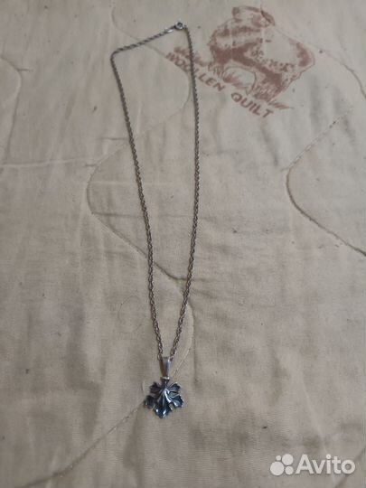 Серебряная цепочка + подвеска