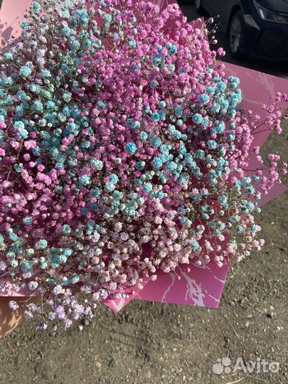 Букет из гипсофилы