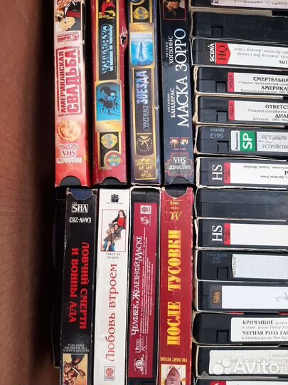 Видеокассеты vhs TDK sony