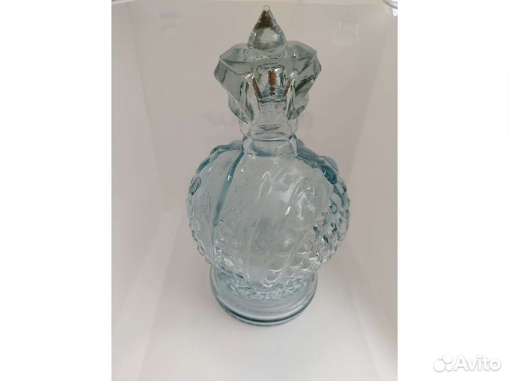 Бутылка для коньяка стеклянная 1 л корона