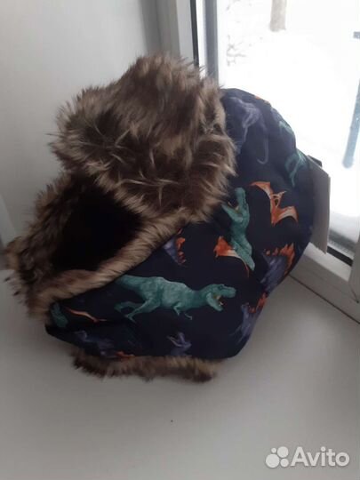 Новая Детская шапка ушанка H&M