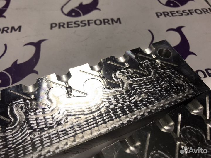 Форма чпу для литья мормышек (Ассорти №5)