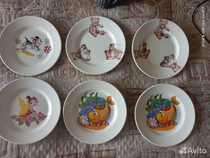 Тарелки детские