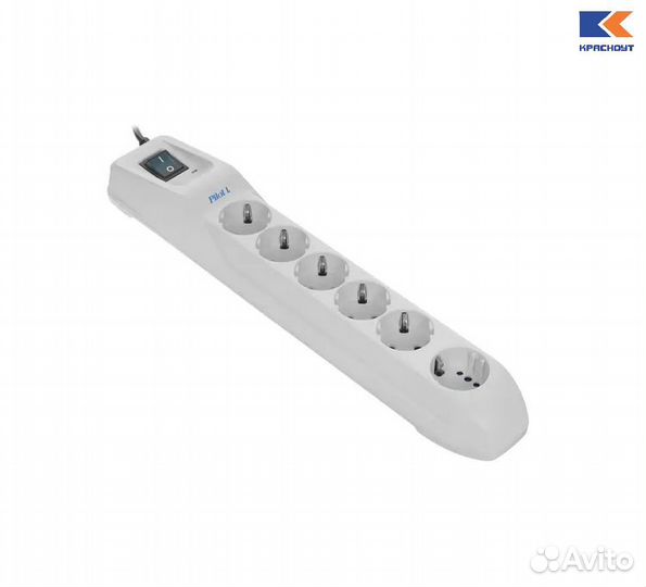 Сетевой фильтр Pilot L 6 розеток 5м
