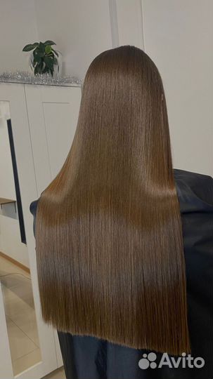 Наращивание волос модель