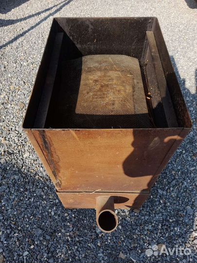 Коптильня горячего копчения бу