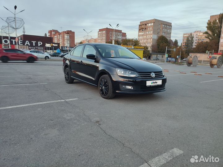 Volkswagen Polo 1.6 AT, 2018, 99 000 км