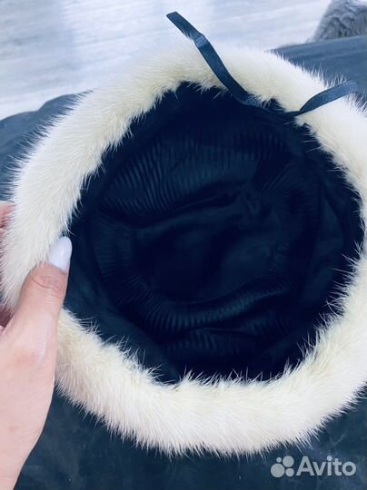 Шапка норковая женская
