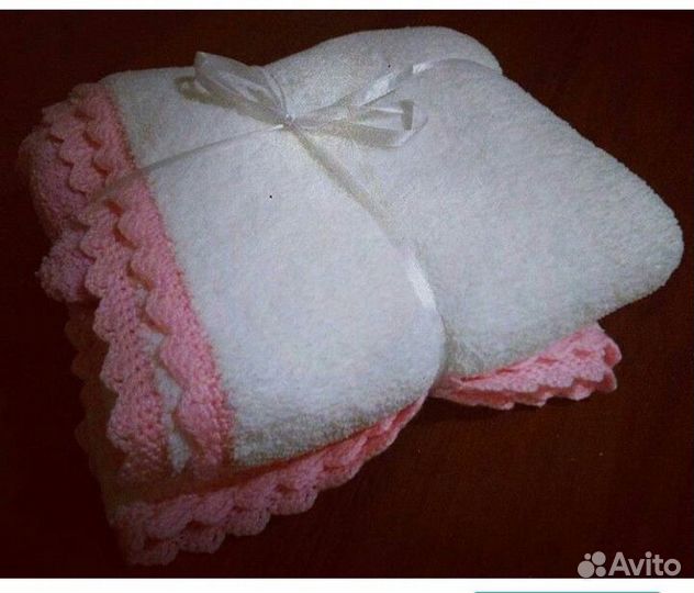Пледы детские крючком