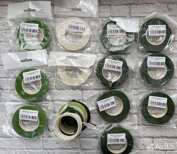 Тычинки, флористическая проволока, тейп ленты