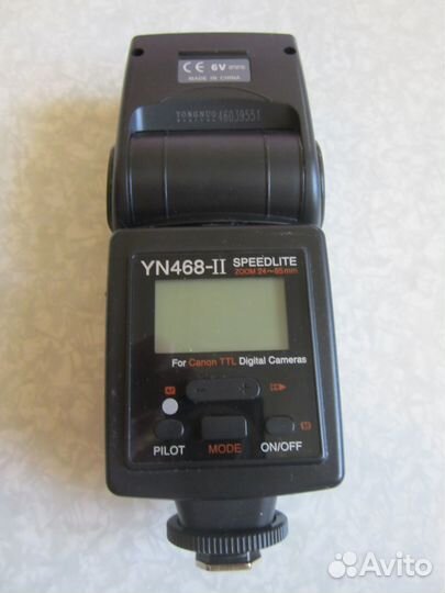 Фотовспышка для canon yn 468-2 speedlite