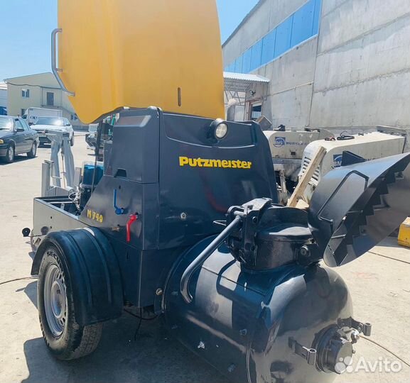 Putzmeister 740 пневмонагнетатель 3 поколения