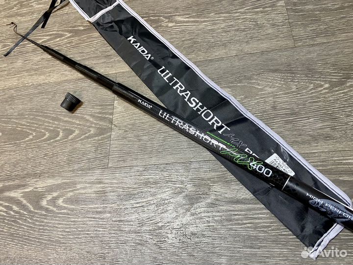 Удилище маховое без колец Kaida ultrashort MX