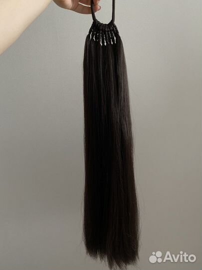 Накладной хвост шиньон