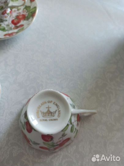 Чайная пара фарфор