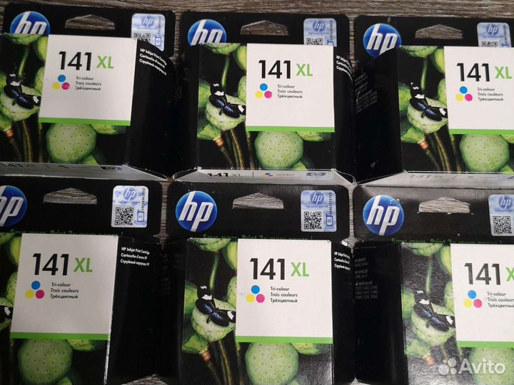 Картридж hp 141xl cb338he