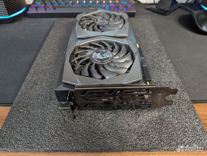 Видеокарта MSI GeForce GTX 1650 D6 gaming X 4G