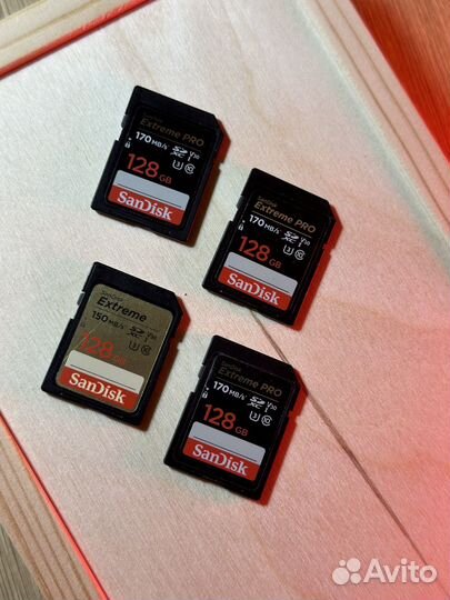 Карта памяти sandisk 128 gb