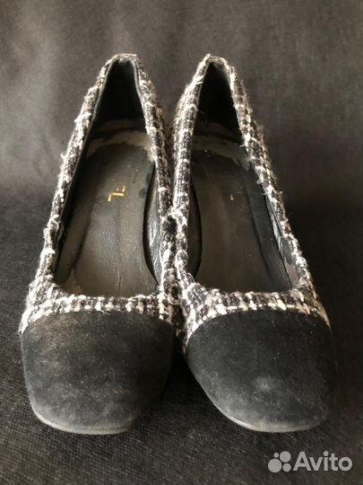 Туфли твидовые Chanel 38 размер