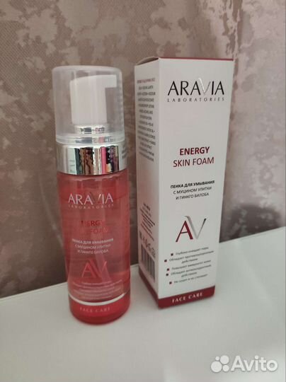 Пенка для умывания Aravia