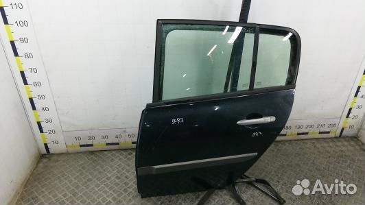 Дверь задняя левая renault megane 2 (1FR07FG01)