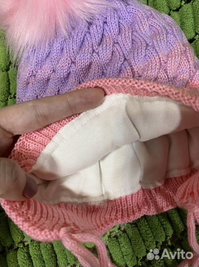 Шапка детская зимняя