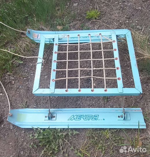 Детские раскладные сани СССР